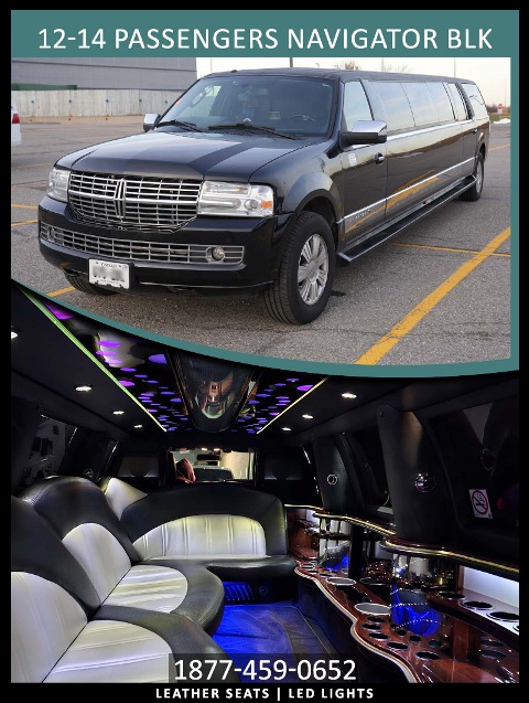 12-14 PASSENGERS NAVIGATOR BLACK