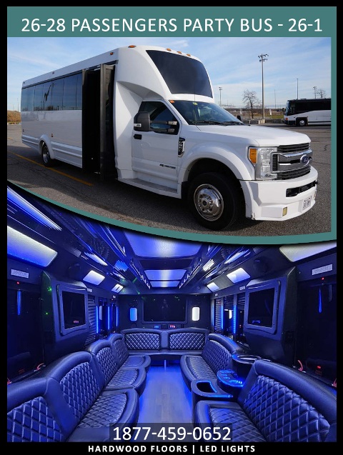 26-28 PASSENGERS PARTY BUS 26-1