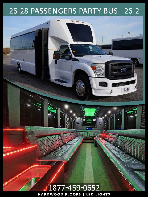 26-28 PASSENGERS PARTY BUS 26-2