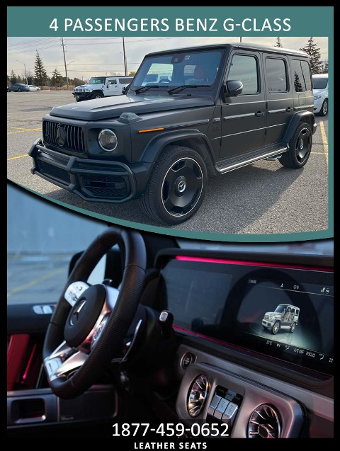 4 PASSENGERS BENZ G-CLASS