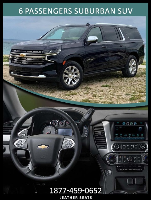 6 PASSENGERS SUBURBAN SUV